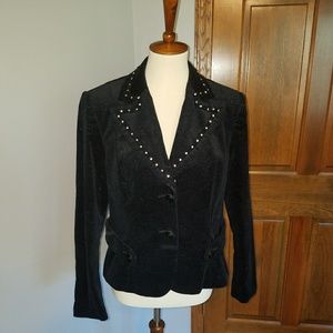 Bisou Bisou Black Blazer